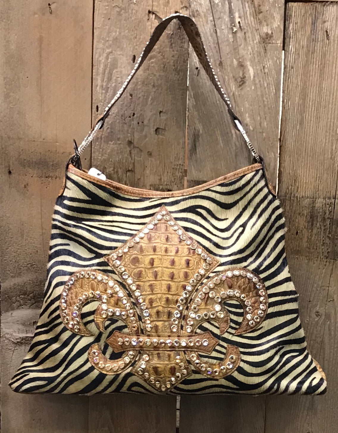 Leopard - Cheetah - Animal Print - Faux Fur - Tote Bag - Purse - Handbag